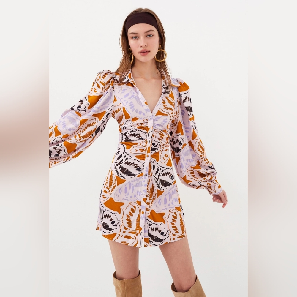 For Love and Lemons Esmerelda Mini Dress Size XL